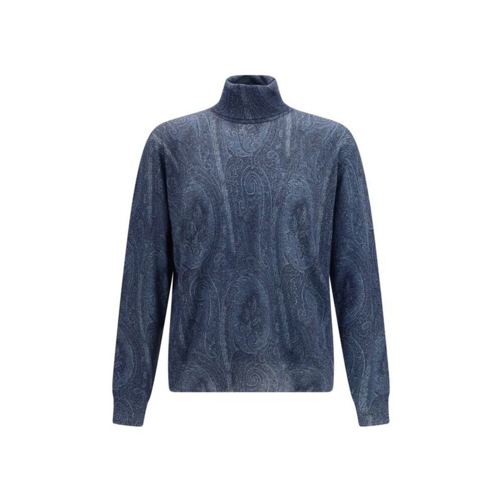 Etro Men Printed Turtleneck Sweater